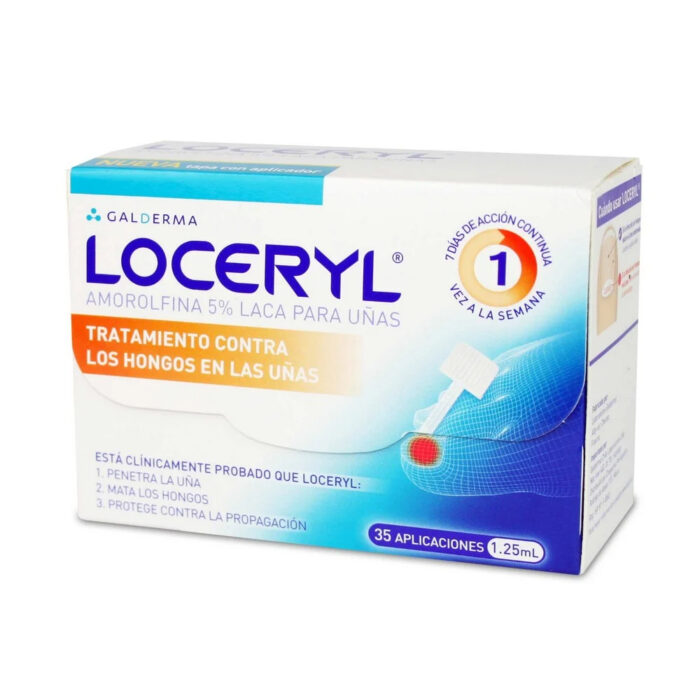 LOCERYL LACA 5% X 1,25 ML