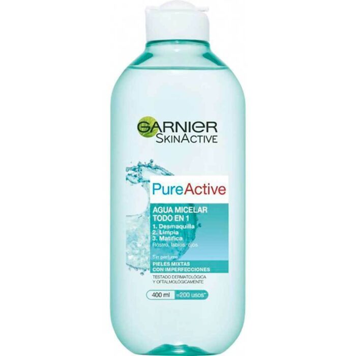 GARNIER AGUA MICELAR PURE ACTIVE X 400 ML