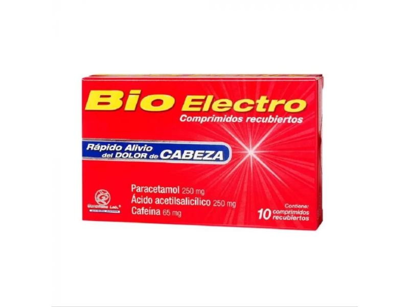 BIOELECTRO COMPRIMIDOS X 10 - Farmacias Roraima