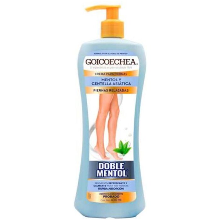GOICOECHEA DOBLE CREMA MENTOL X 400 ML