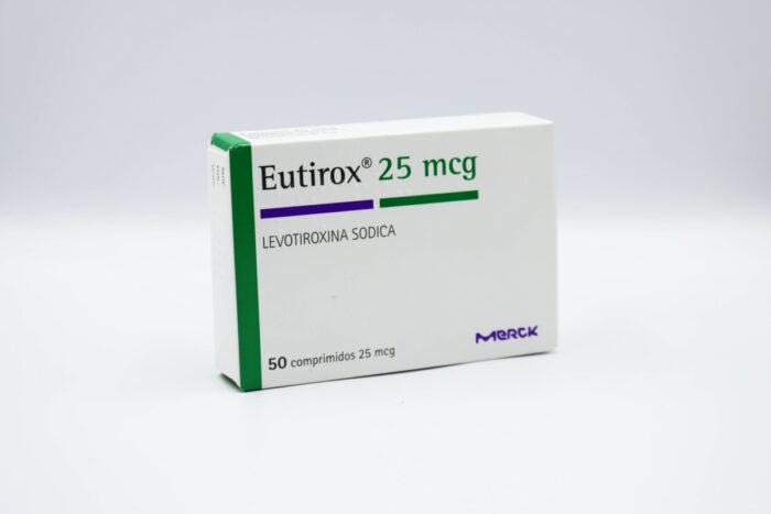 EUTIROX COMPRIMIDOS 25 MCG X 50