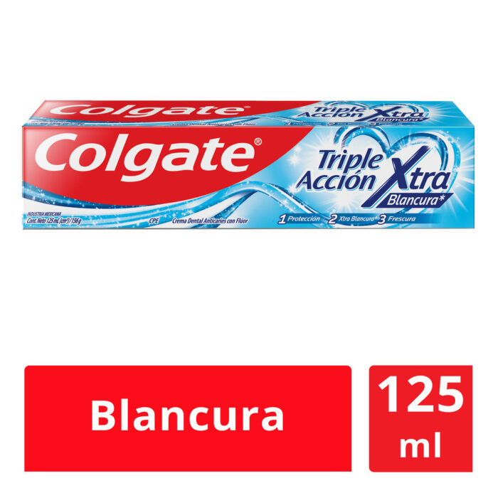 COLGATE CREMA DENTAL TRIPLE ACC EXT BLANCURA X 125 ML