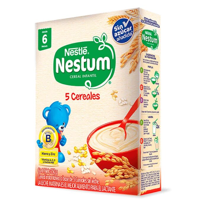 NESTUM 5 CEREALES 6 MESES X 250 GR