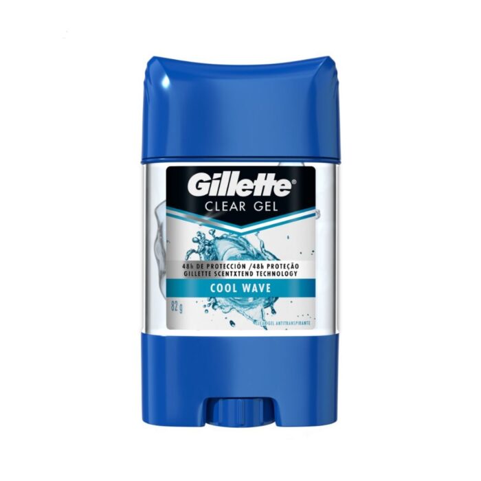 GILLETTE DESODORANTE A/P GEL 82 GR COOL WAVE