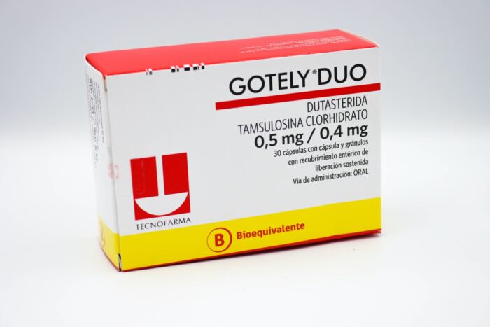 GOTELY DUO CAPSULAS 0,5 MG/0,4 MG X 30