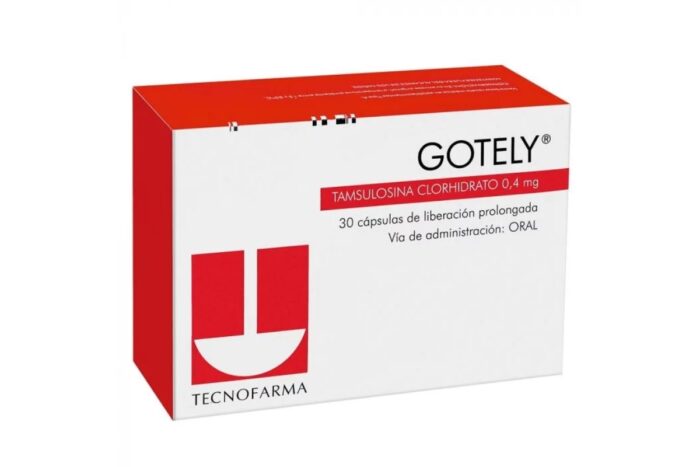 GOTELY CAPSULAS 0,4 MG X 30