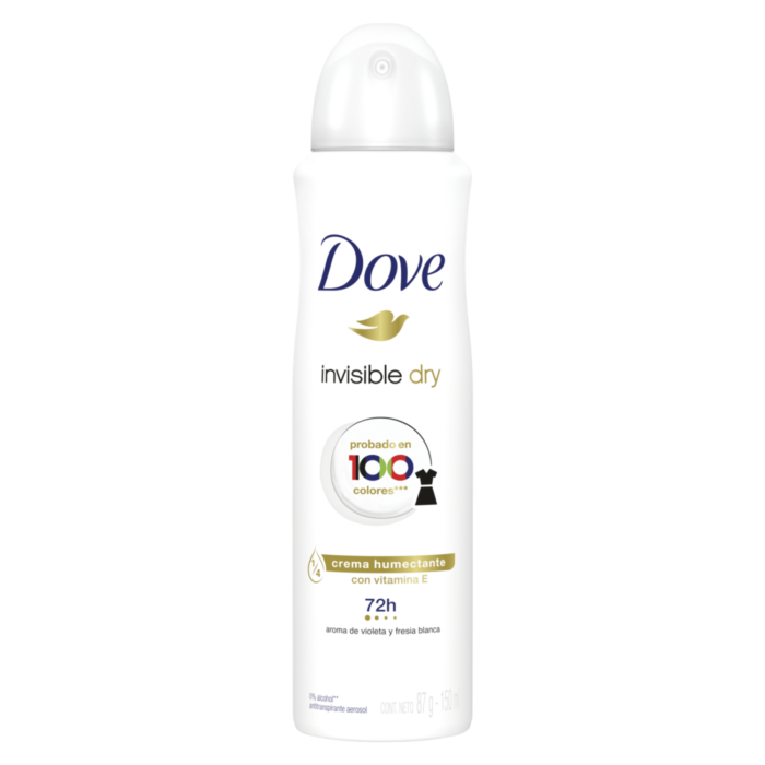 DOVE DESODORANTE SPRAY INVISIBLE MUJER X 150 ML