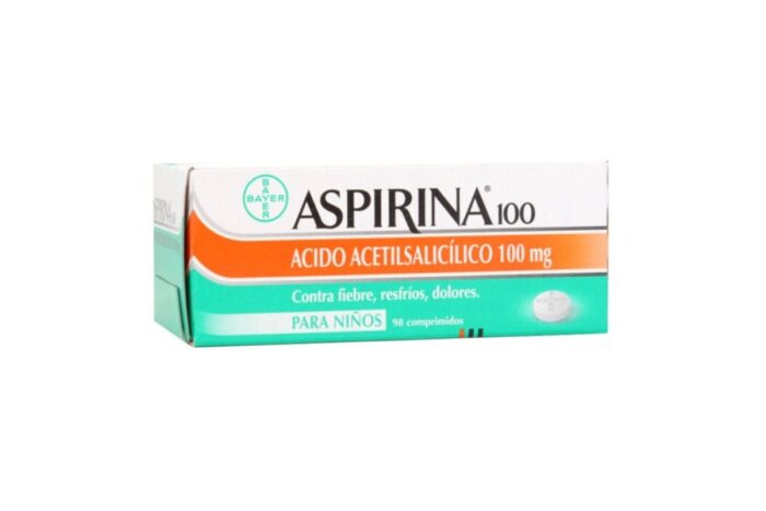 ASPIRINA INFANTIL COMPRIMIDOS 100 MG X 98