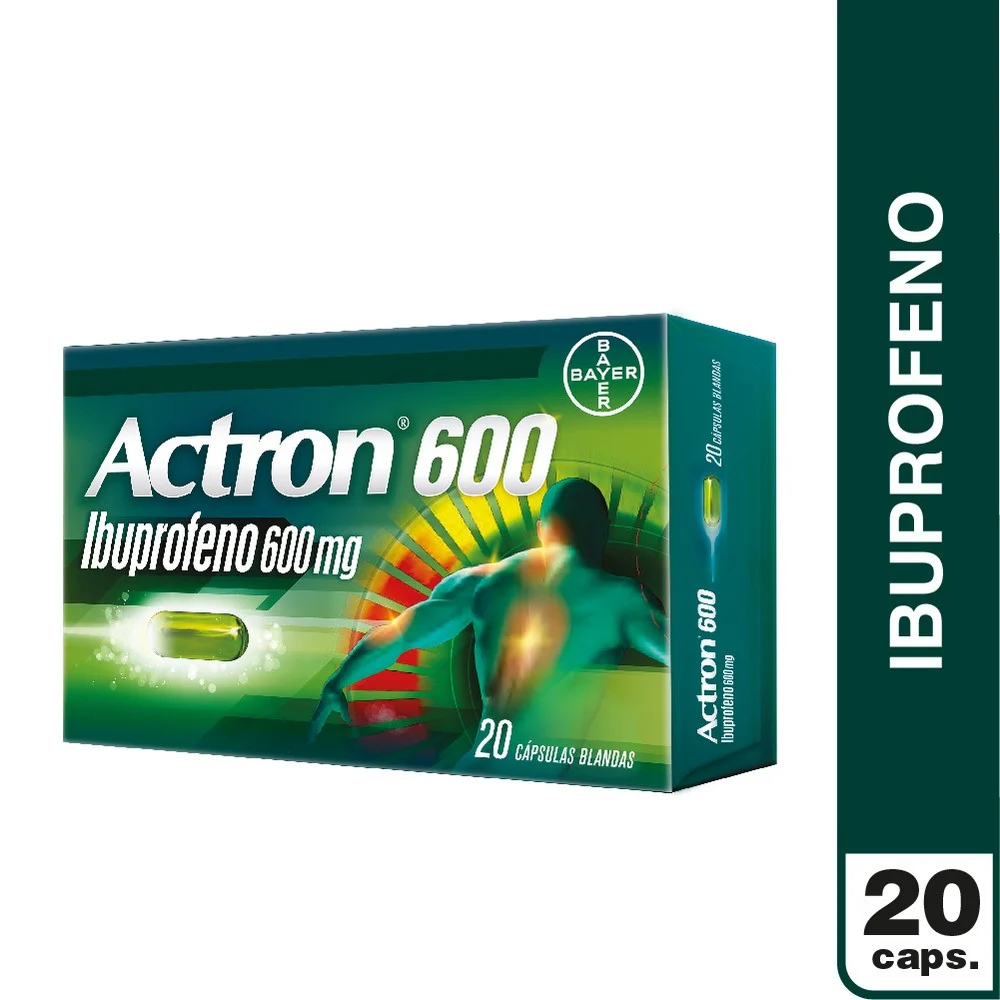 7793640992462 ACTRON CAPSULAS 600 MG X 20