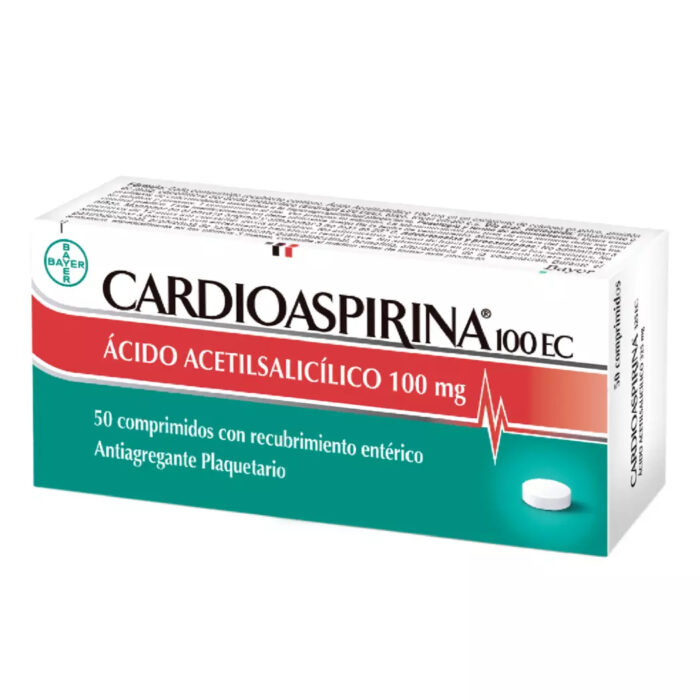 CARDIOASPIRINA COMPRIMIDOS 100 MG X 50