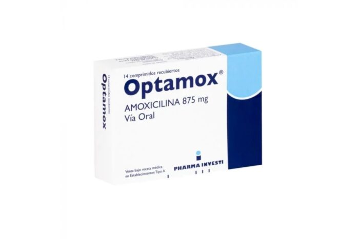 OPTAMOX COMPRIMIDOS 875 MG X 14