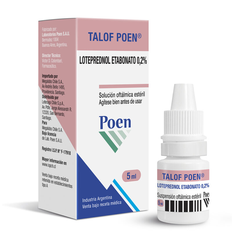 Talof TALOF SUSPENSION OFTALMICA 0,2% X 5 ML - Farmacias Roraima