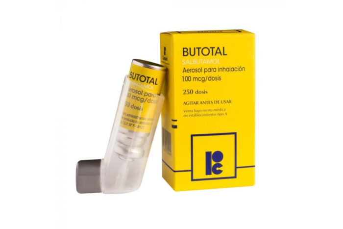 BUTOTAL INHALADOR 100 MCG/DOSIS X 250 DSS
