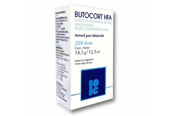 BUTOCORT HFA INHALADOR X 250 DSS