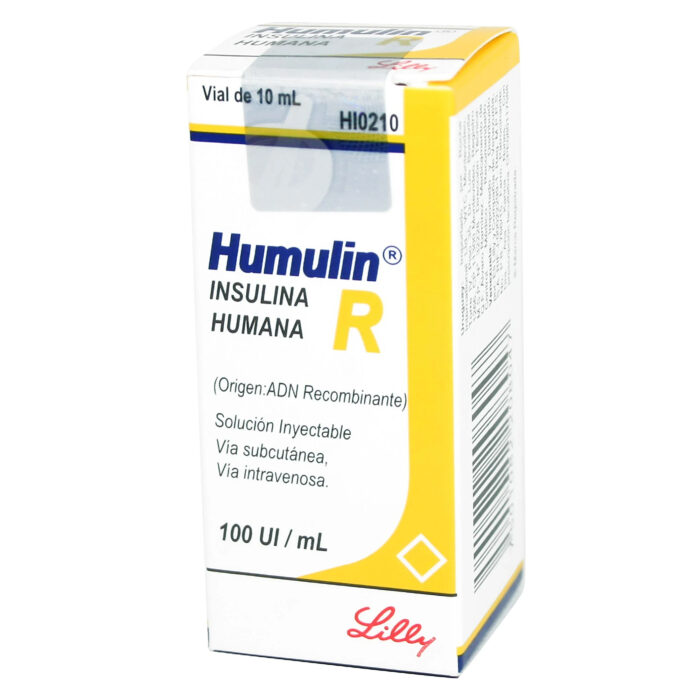 HUMULIN R AMPOLLA 100 UI X 10 ML