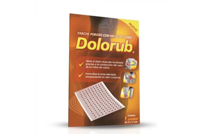 DOLORUB PARCHE DE COBRE X 1