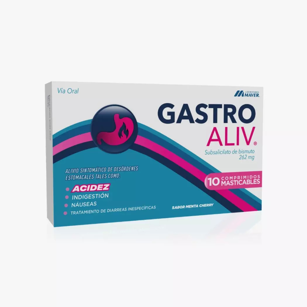 7800004004874 GASTROALIV COMPRIMIDOS MAST X 10