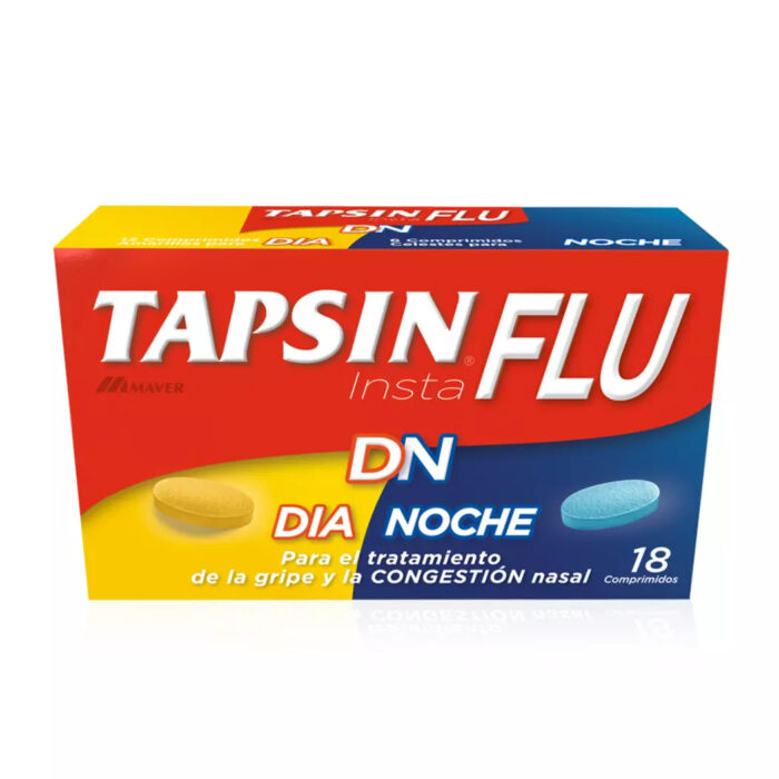 TAPSIN INSTAFLU D/N COMPRIMIDOS X 18