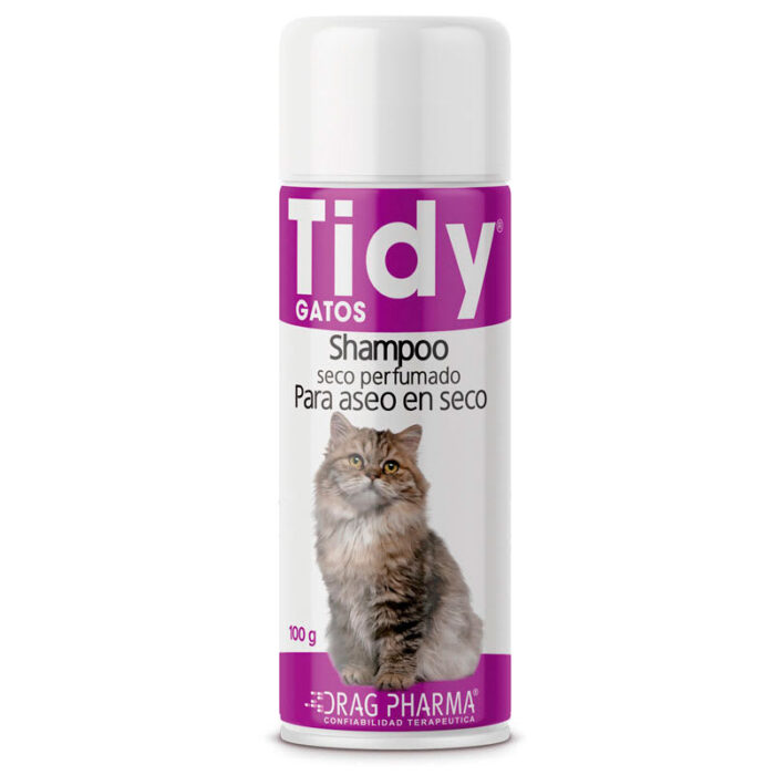 TIDY SHAMPOO SECO GATOS X 100 GR