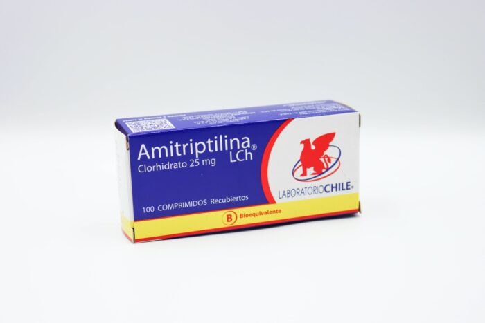 AMITRIPTILINA COMPRIMIDOS 25 MG X 100
