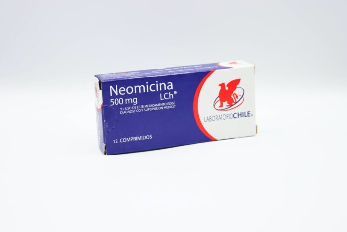 NEOMICINA COMPRIMIDOS 500 MG X 12
