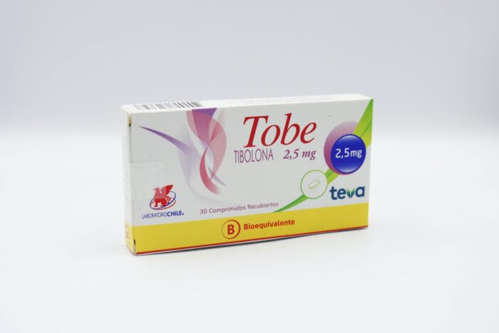 TOBE COMPRIMIDOS 2,5 MG X 30