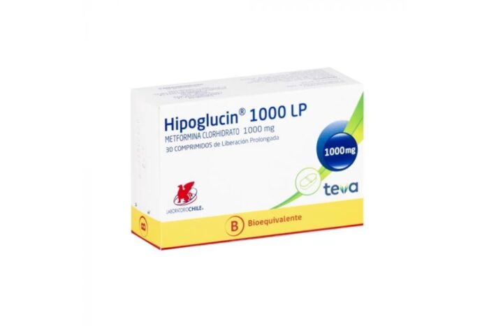 HIPOGLUCIN LP COMPRIMIDOS 1000 MG X 30