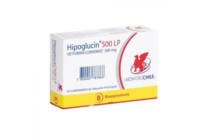 HIPOGLUCIN LP COMPRIMIDOS 500 MG X 30