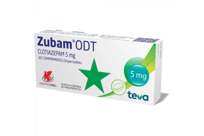 ZUBAM ODT COMPRIMIDOS 5 MG X 30