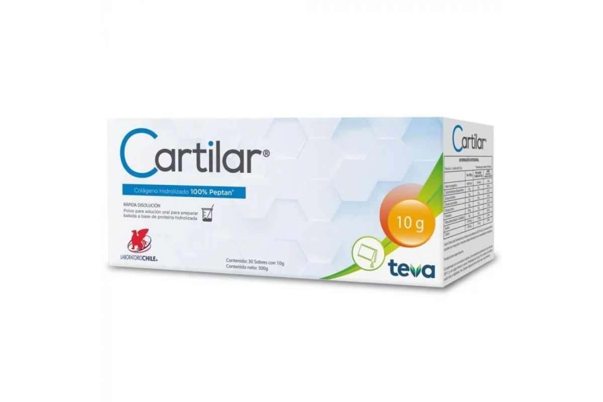 CARTILAR SOBRE 10 G X 30 - Farmacias Roraima