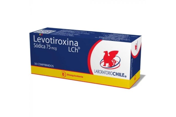 LEVOTIROXINA COMPRIMIDOS 75 MCG X 56