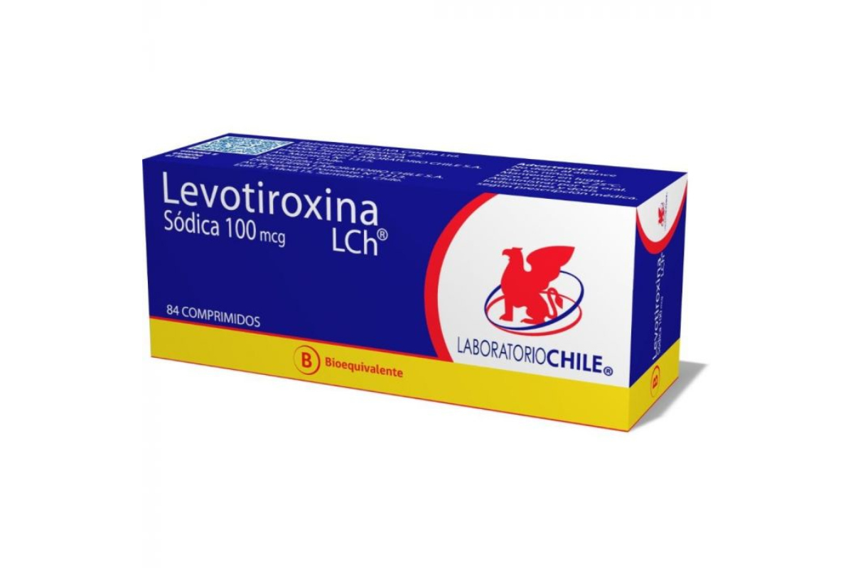7800007804754 LEVOTIROXINA COMPRIMIDOS 100 MCG X 84
