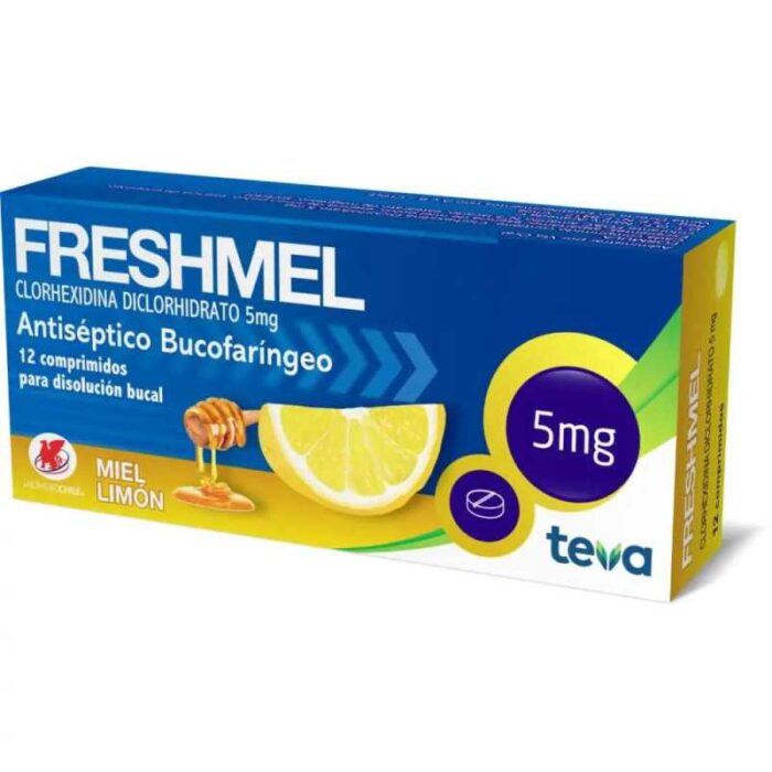FRESHMEL COMPRIMIDOS SABOR MIEL/LIMON X 12