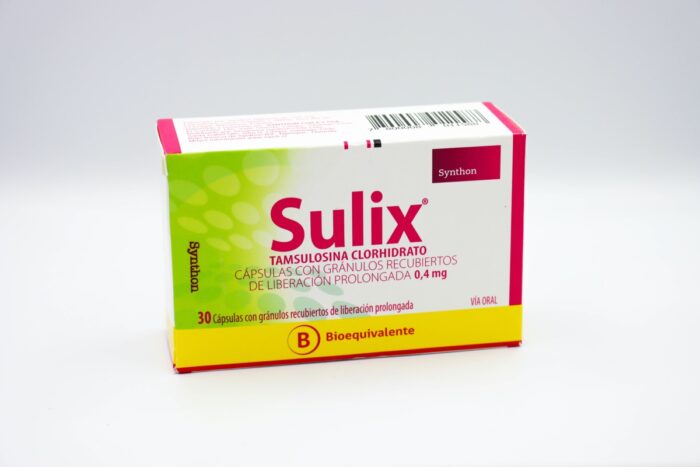 SULIX CAPSULAS 0,4 MG X 30