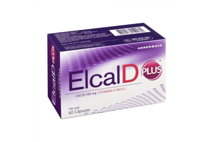 ELCAL D PLUS CAPSULAS 500 MG+VIT D X 60