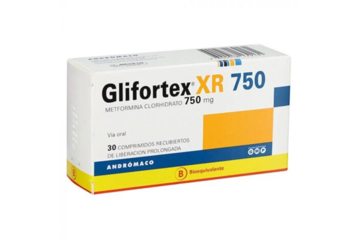 GLIFORTEX XR COMPRIMIDOS 750 MG X 30