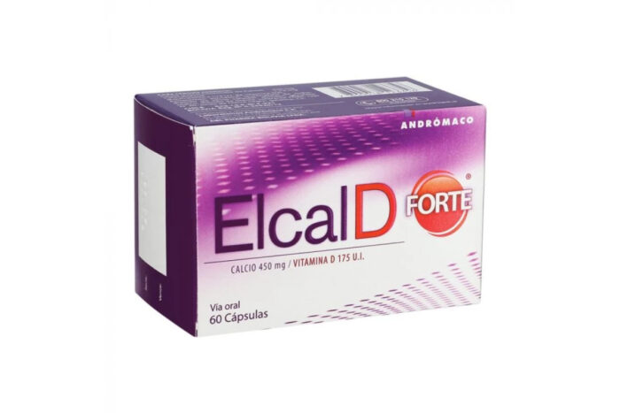 ELCAL D FORTE CAPSULAS 450 MG+VIT D X 60