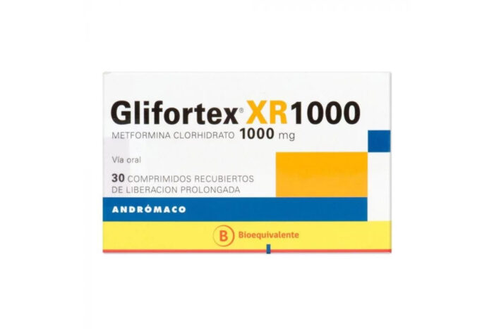 GLIFORTEX XR COMPRIMIDOS 1000 MG X 30