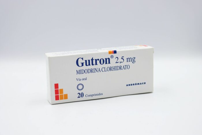GUTRON COMPRIMIDOS 2,5 MG X 20