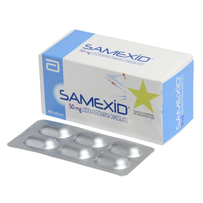SAMEXID CAPSULAS 50 MG X 30 - Farmacias Roraima
