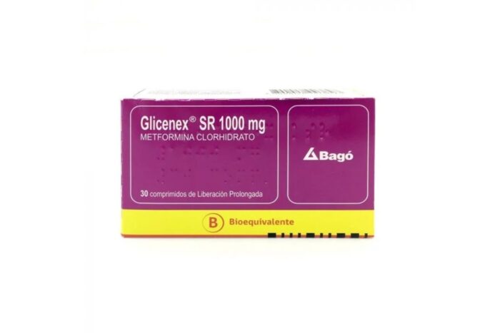 GLICENEX SR COMPRIMIDOS 1000 MG X 30