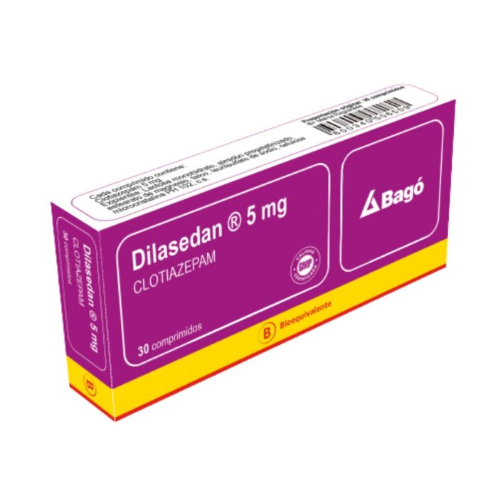 DILASEDAN COMPRIMIDOS 5 MG X 30