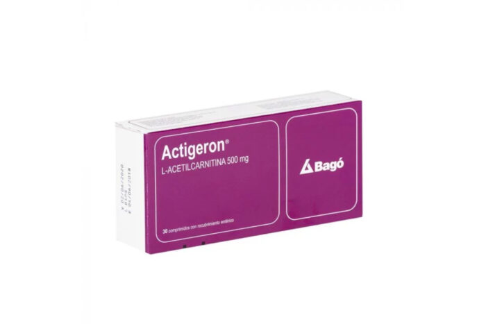 ACTIGERON COMPRIMIDOS 500 MG X 30