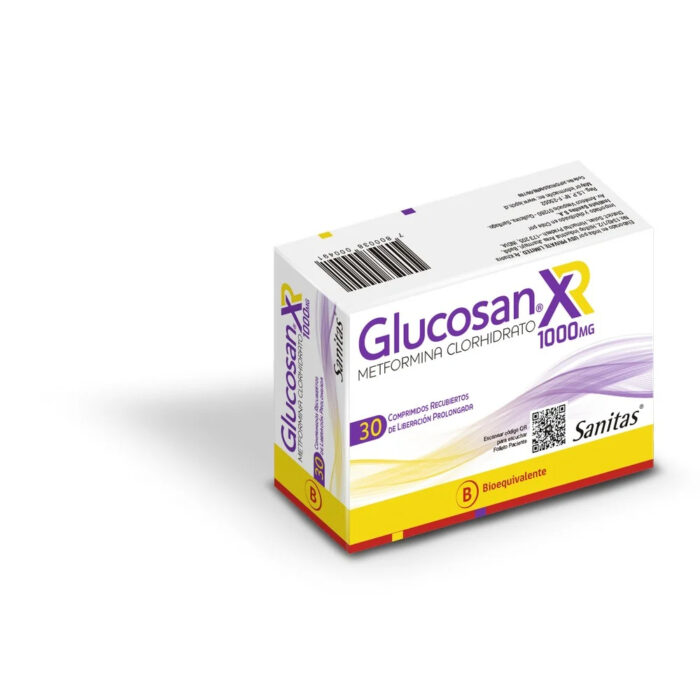 GLUCOSAN XR COMPRIMIDOS 1000 MG X 30
