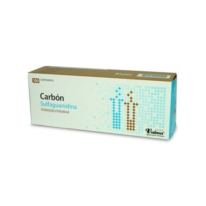 CARBON SULFAGUANIDINA COMPRIMIDOS X 100