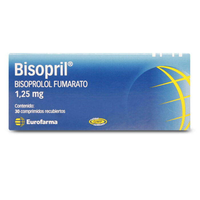 BISOPRIL COMPRIMIDOS 1,25 MG X 30