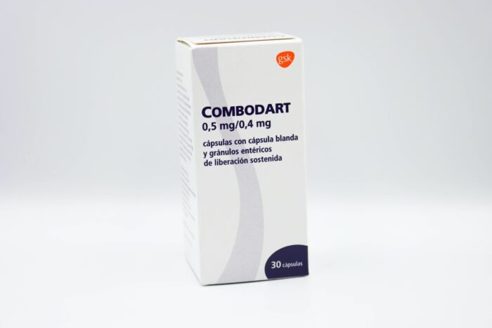 COMBODART CAPSULAS 0,5/0,4 MG X 30