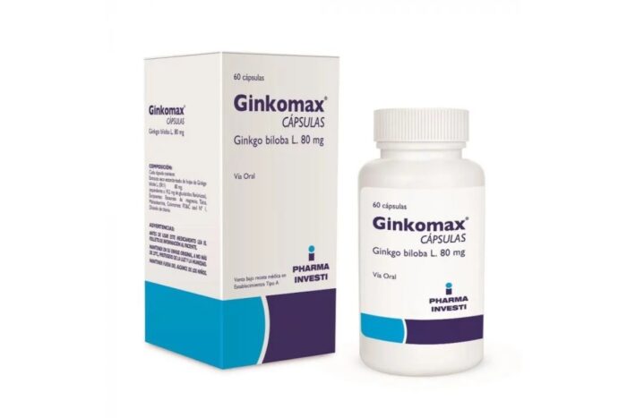GINKOMAX CAPSULAS 80 MG X 30