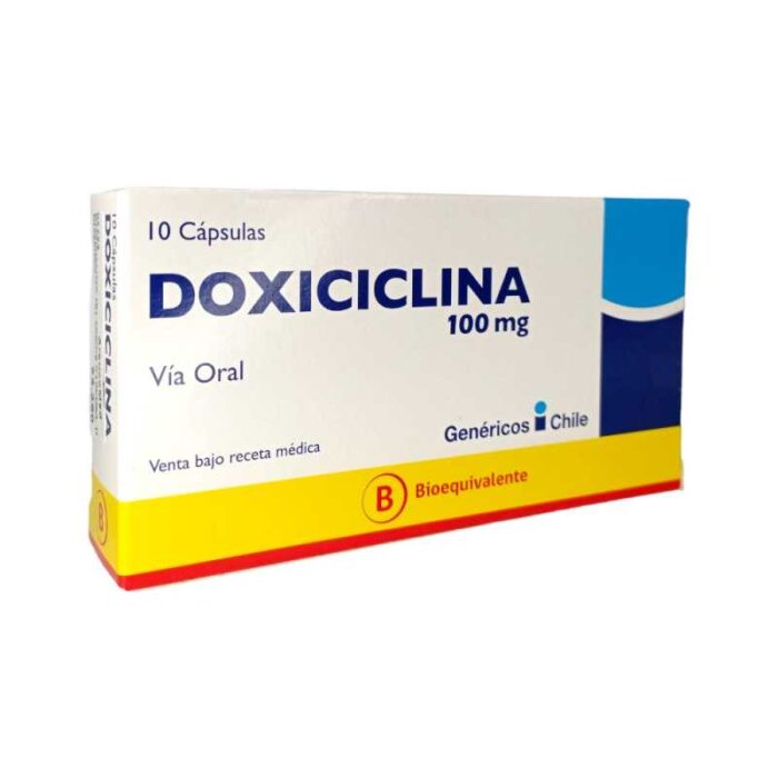 DOXICICLINA CAPSULAS 100 MG X 10