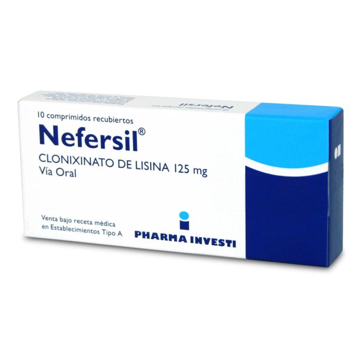NEFERSIL COMPRIMIDOS 125 MG X 10